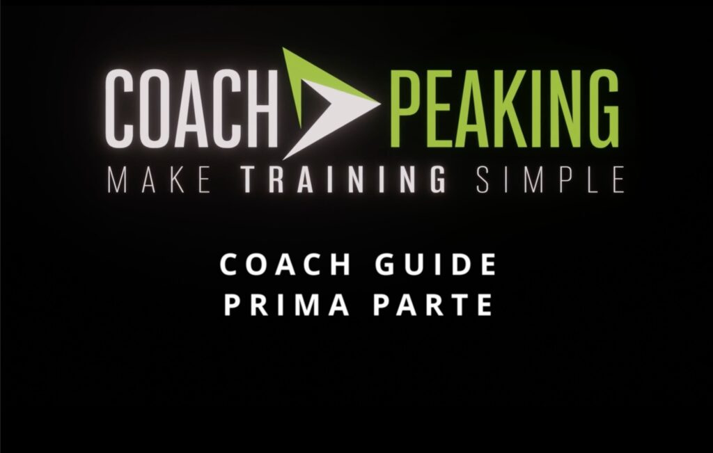 Coach guide - parte prima
